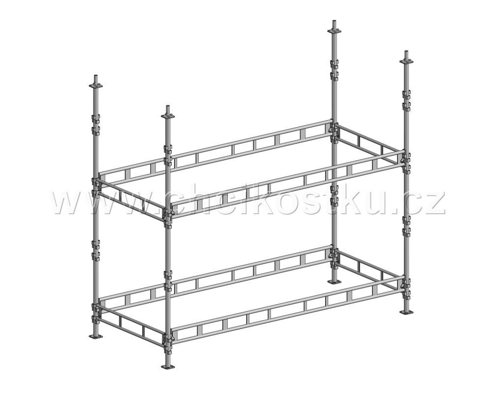 základní kostka lešení 2,72x1,2x3,0