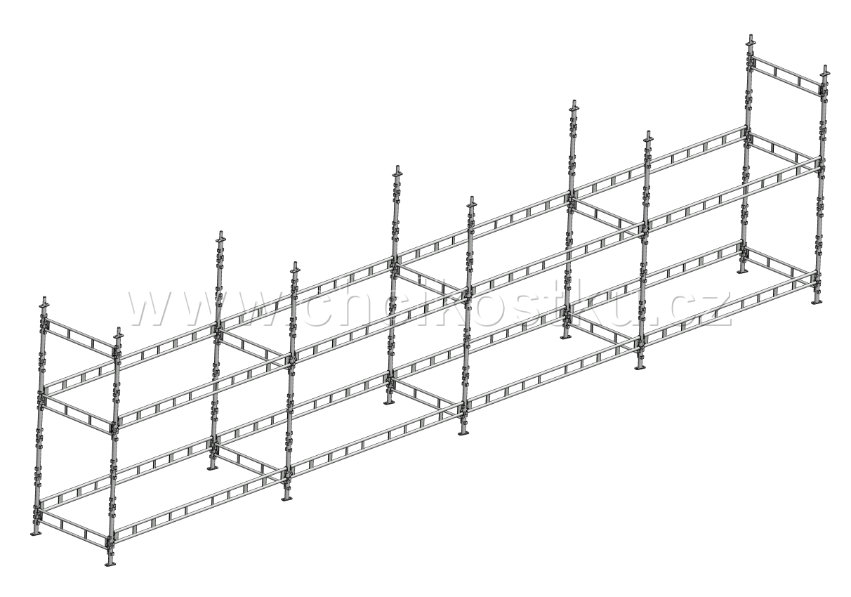 sestava 3x12m / 36m2