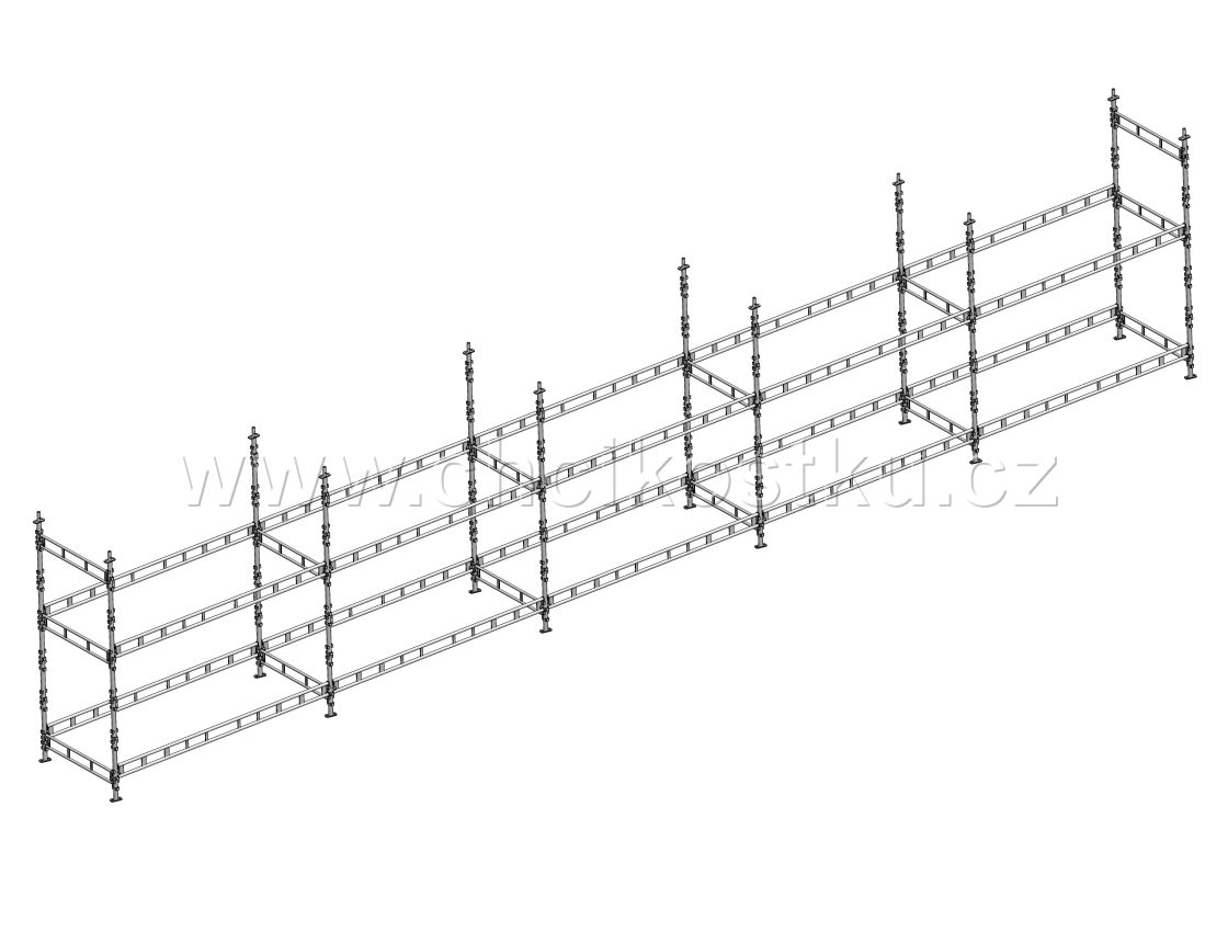 sestava 3x15m / 45m2