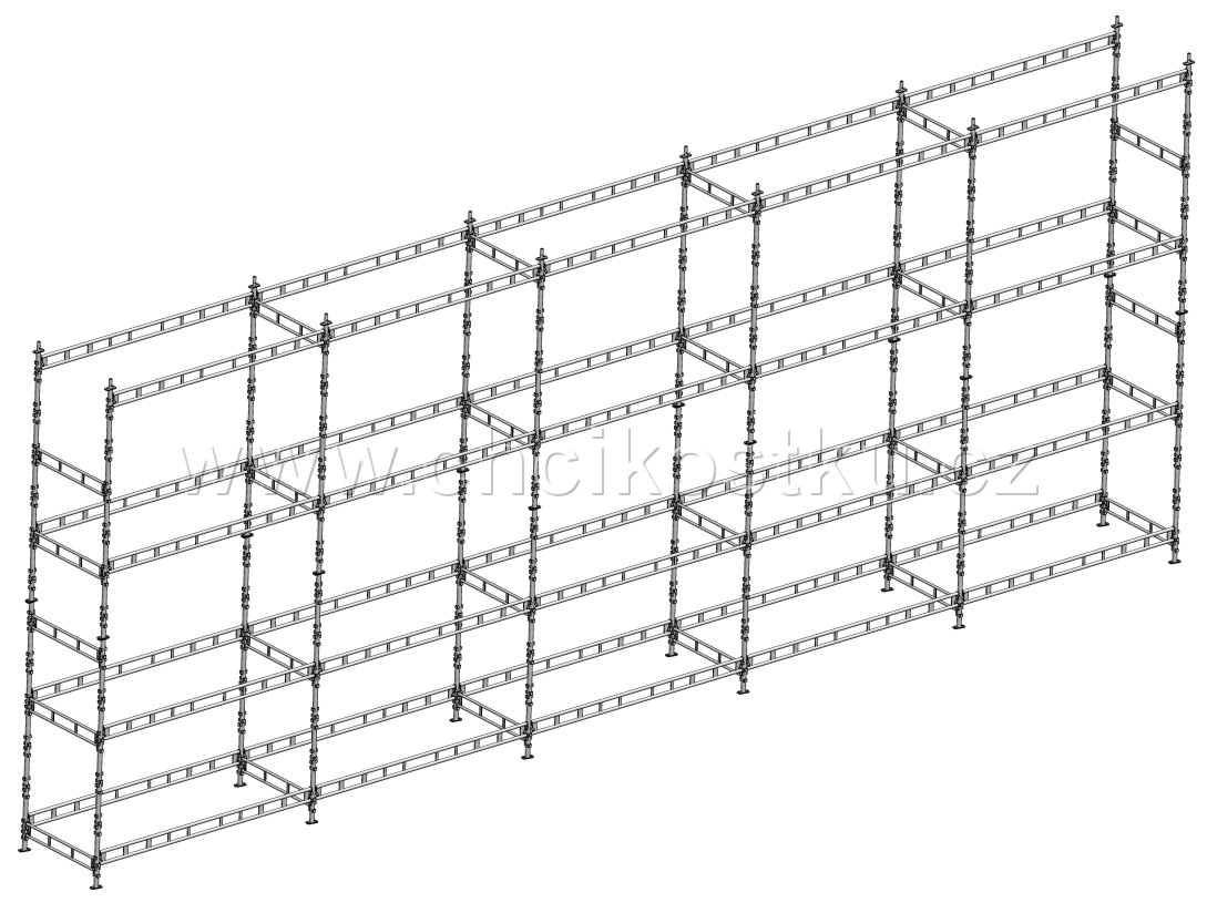 sestava 6x15m / 90m2