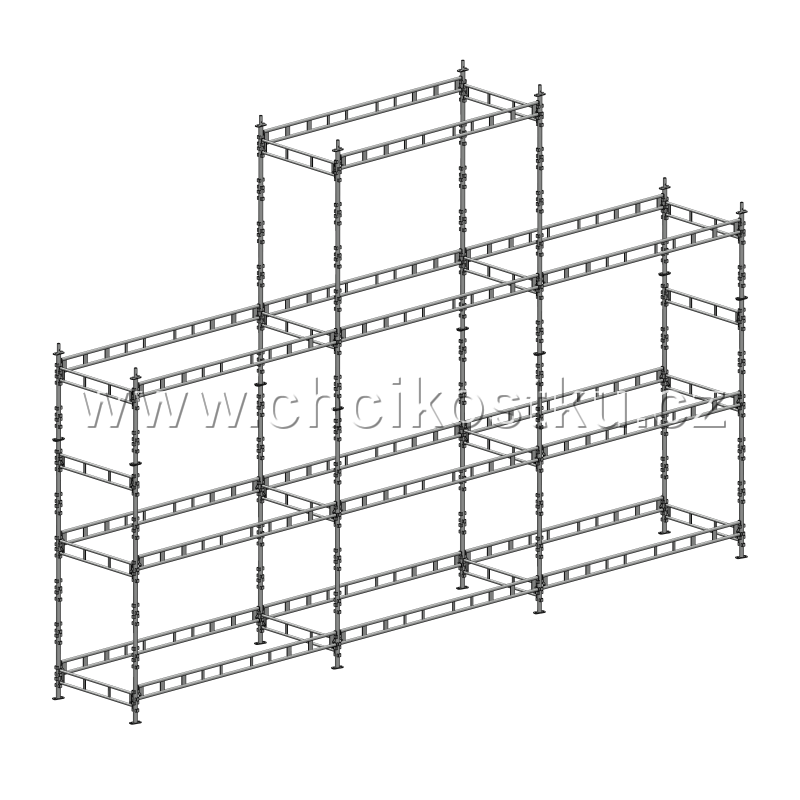 sestava 6x9m do štítu / 42m2