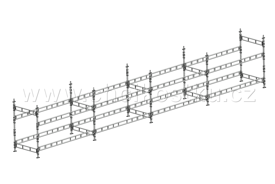 sestava 2x12m / 24m2