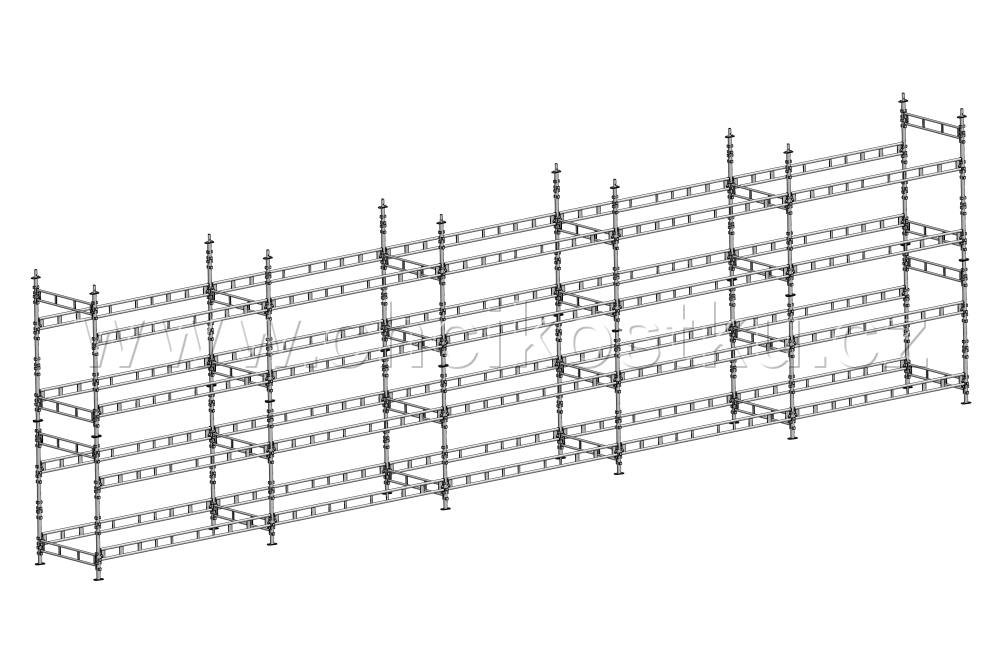 sestava 4x15m / 60m2
