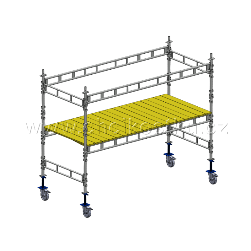 pojízdná kostka lešení 2,0x1,2x3,0