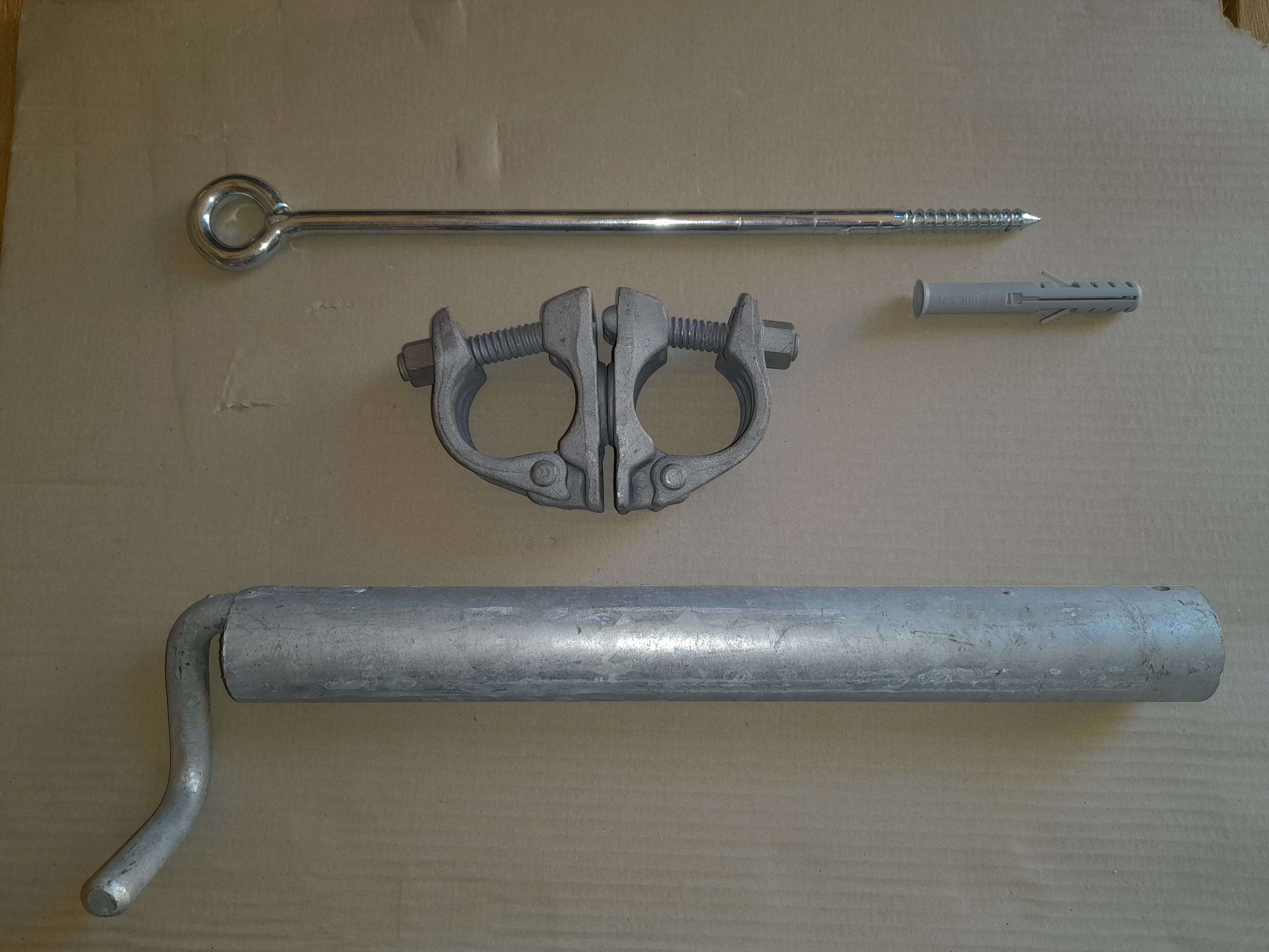 kotvicí sada - trubka 40cm/vrut35cm